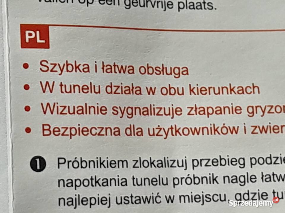 SWISSINNO Pułapka na nornice SuperCat szara Pozostałe Dąbrowa Górnicza