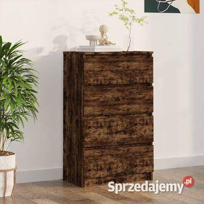 vidaXL Komoda przydymiony dąb 60x35x985 Warszawa sprzedam