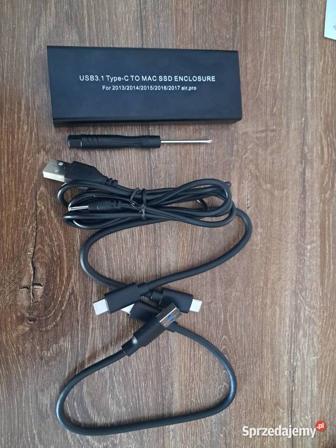 nowa obudowa USB 31 typ C dysków SSD Mac Pozostałe