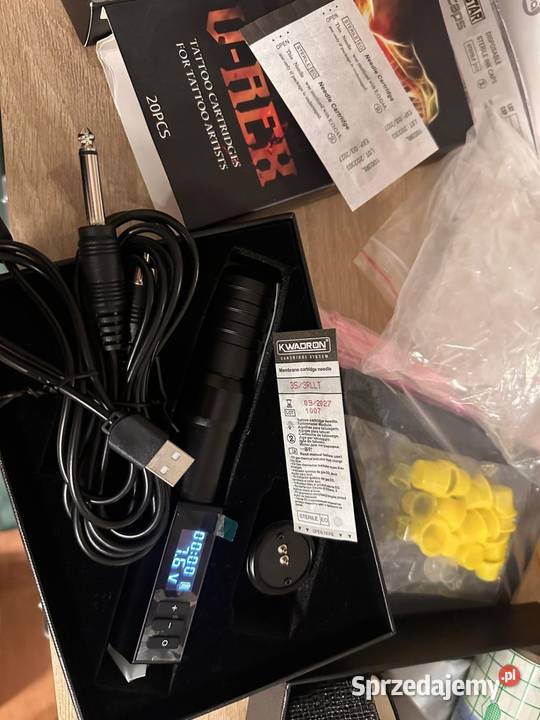 Maszynka do tatuażu drukarka komplet Dębno