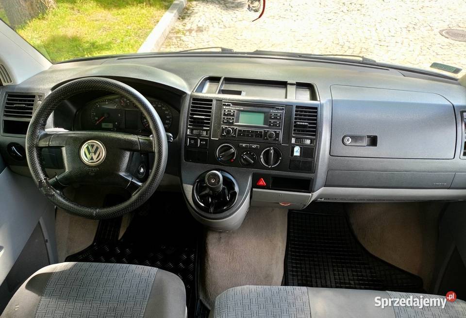 Ładny VW Transporter T5 25TDI LonG 6 Osobowy 2x Gostynin