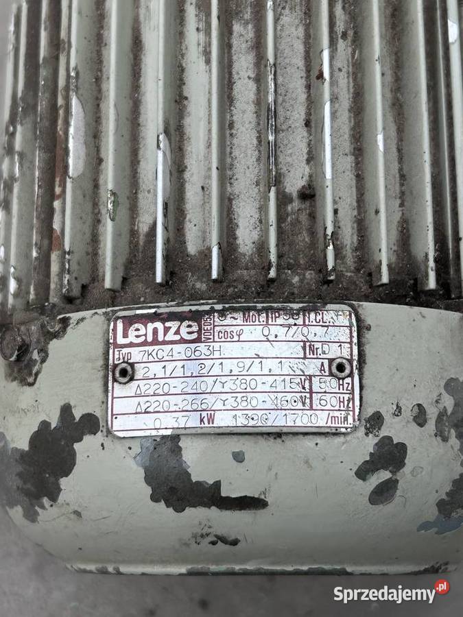 Silnik Lenze z reduktorem Camco przekładnia wielkopolskie