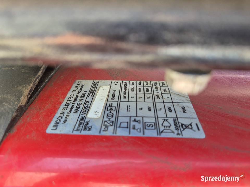 Spawarka tig Lincoln V405T