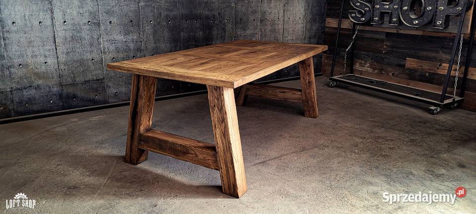 Stół loftowy KENTUCKY stół drewniany 180100 Stoły Jelcz-Laskowice sprzedam