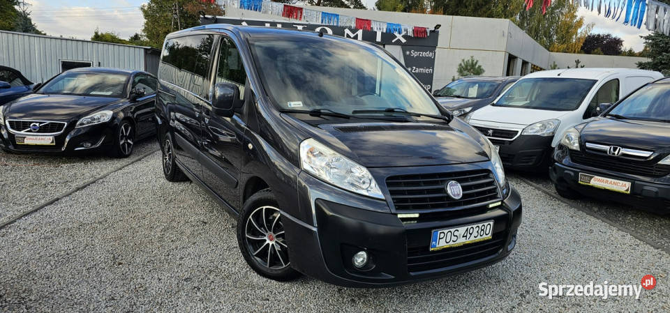 Fiat Scudo LONG 2X DRZWI 20HDI NawiewyPanorama