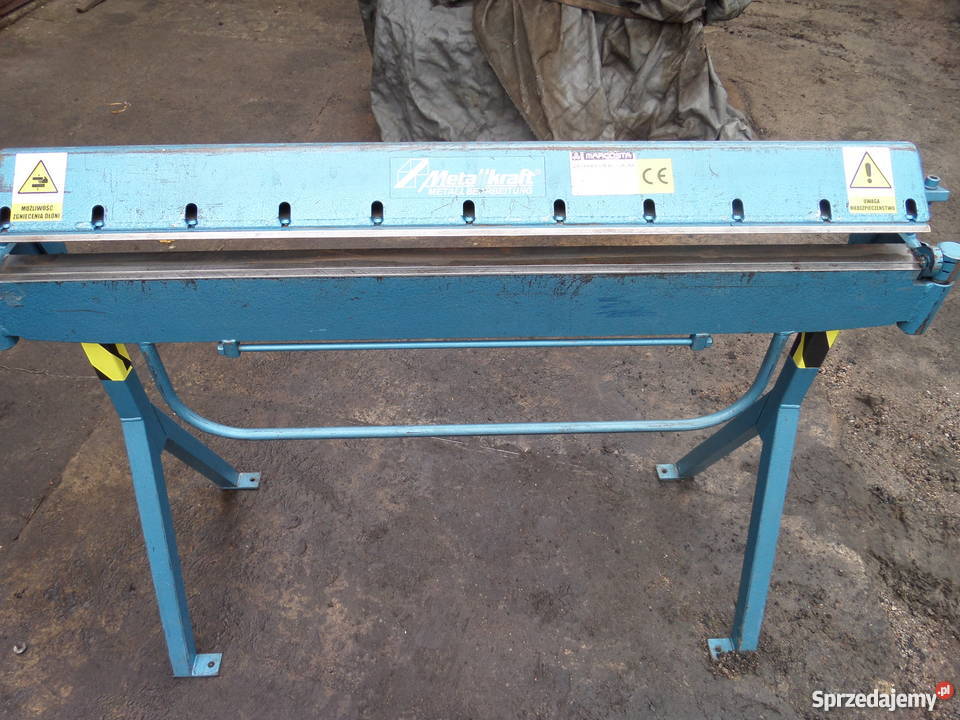 ZAGINARKA giętarka do blachy METALLKRAFT HSBM Ostrów Wielkopolski sprzedam