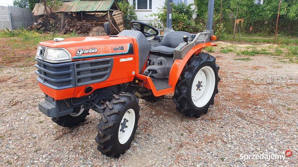 Kubota Granbia GB18 4x4 Minitraktor Ciągniki Szczecin