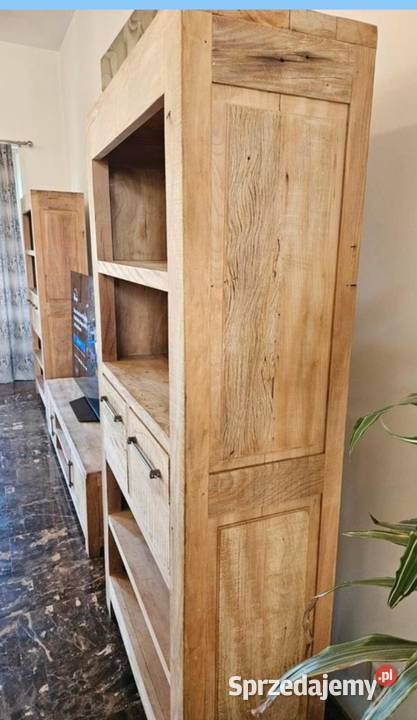 Meble do salonu z drzewa teak Kamieniec Ząbkowicki