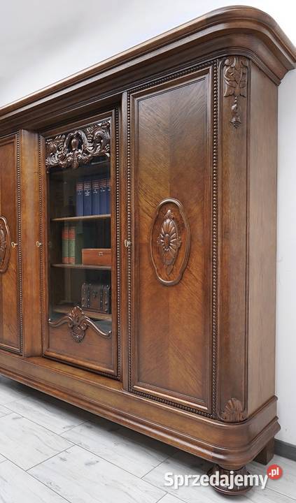 Antyk biblioteka z lat 20tych renowacji Jerka