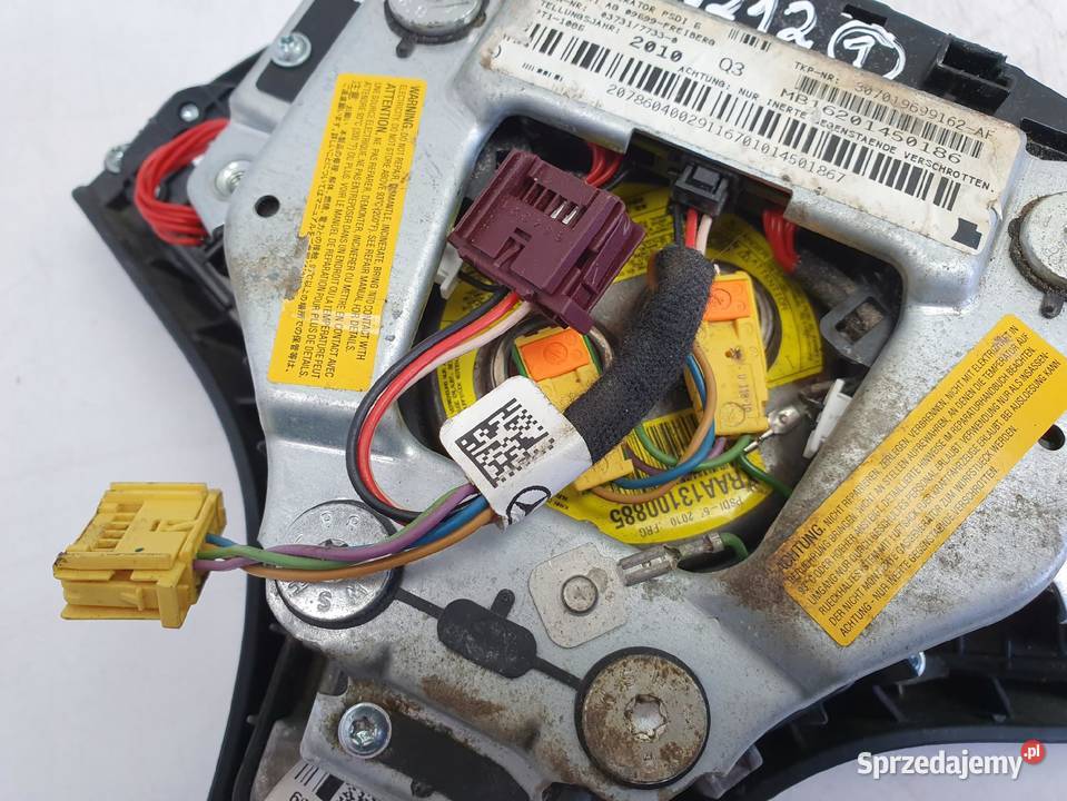 Mercedes W204 W207 W212 AIRBAG PODUSZKA KIEROWCY Chełm