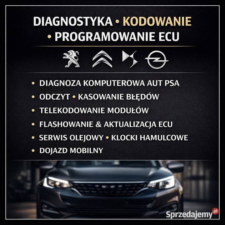 Telekodowanie online Citroen Peugeot diagbox Serock