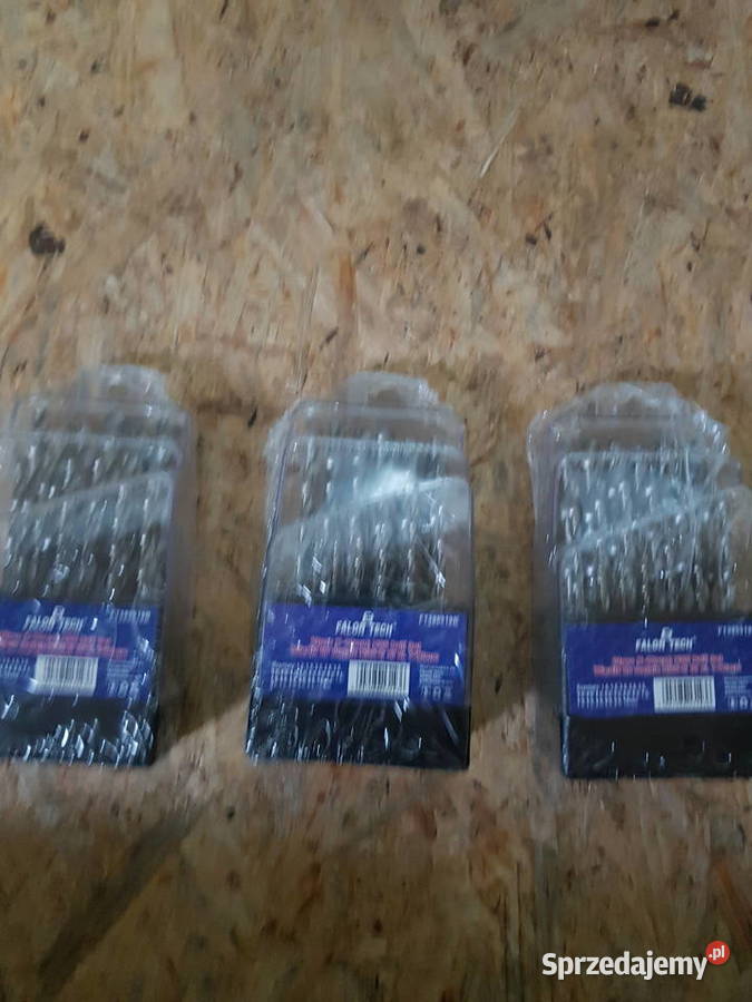 FALON TECH Wiertła HSS do metalu 19pcs FT390019B Elektryczne Głogowa sprzedam