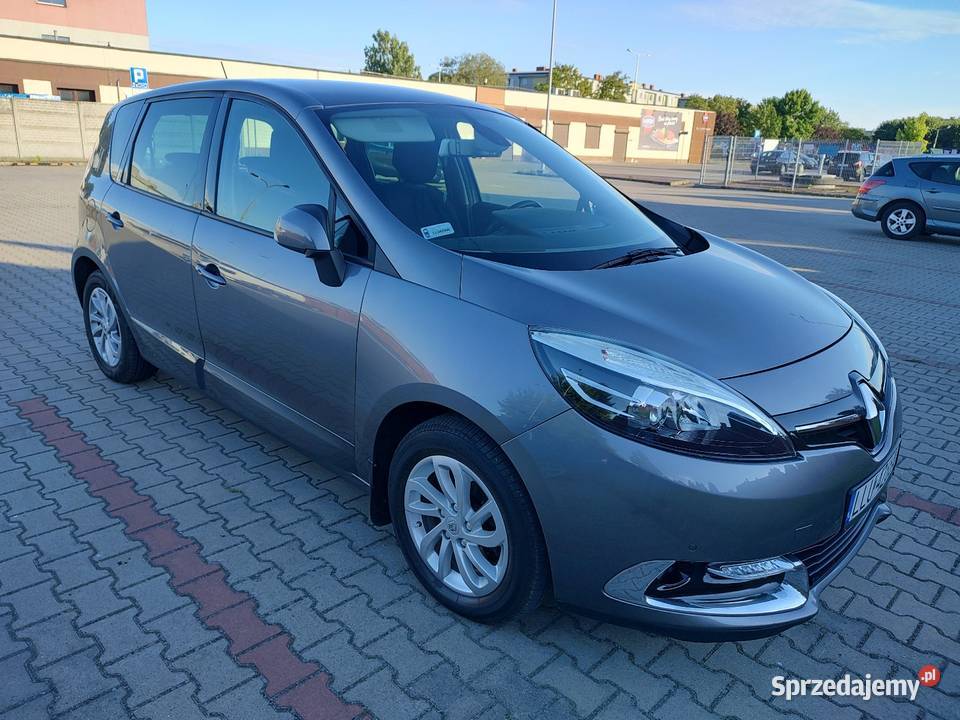 Renault Scenic 15 dCi 110 2014 zadbany Zarejestrowany w Polsce Łuków