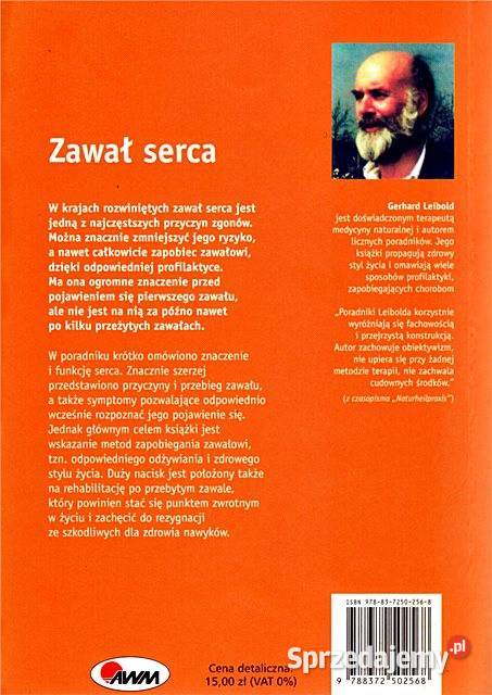 ZAWAŁ SERCA Gerhard Leibold seria Natura zdrowia Chorzów