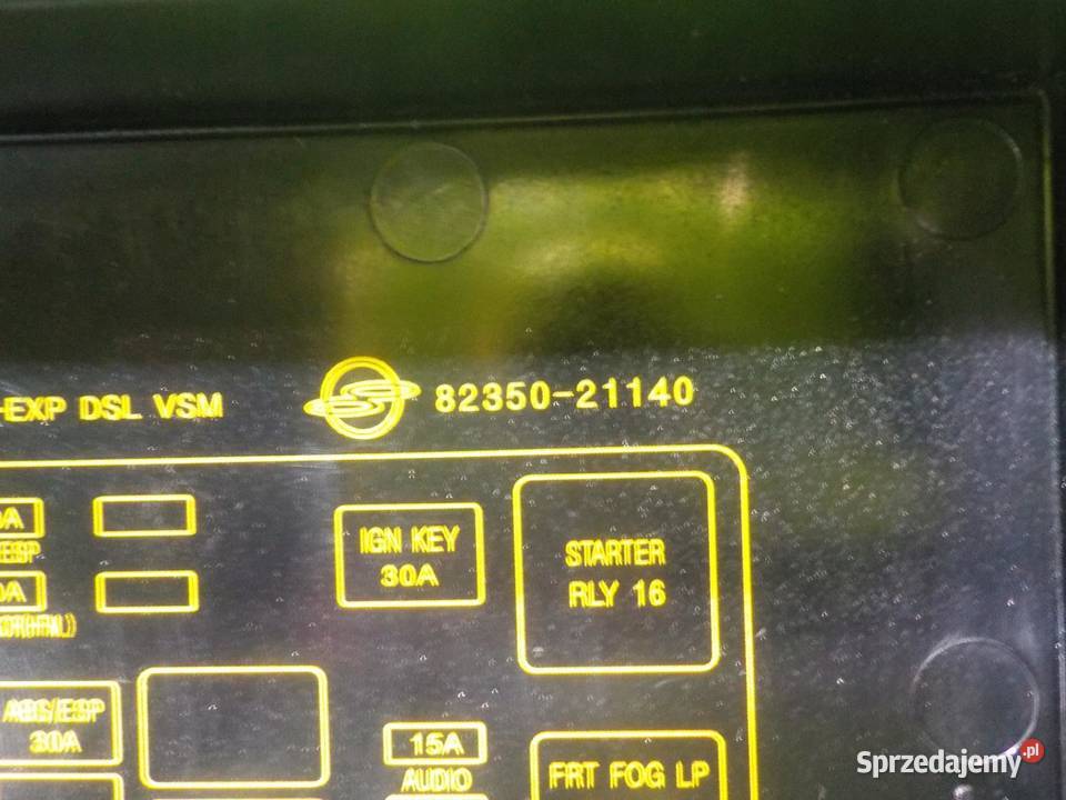 SSANGYONG RODIUS II TURISMO 20 B 13r 5D skrzynka Suków