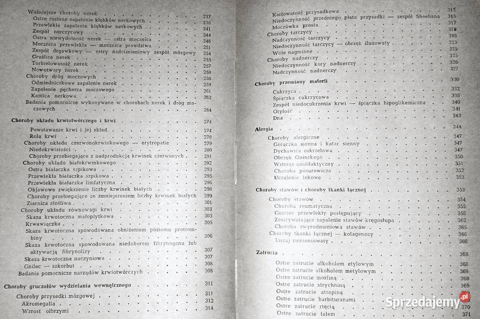 Zarys chorób wewnętrznych W Musiał H Pracka