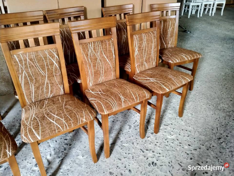 Nowoczesne krzesła bukowe