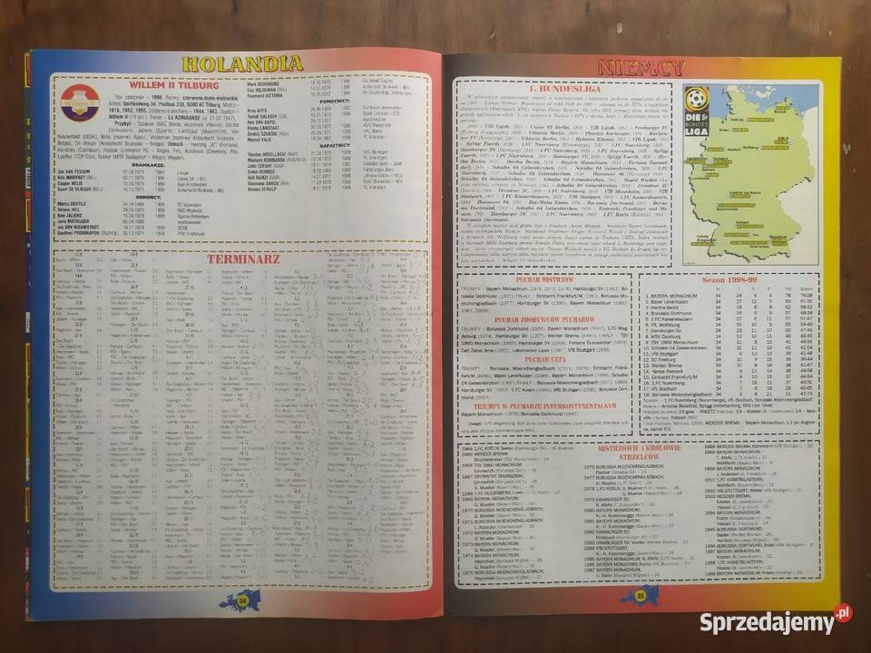 Skarb kibica Ligi w Europie sezon 19992000 Czasopisma łódzkie