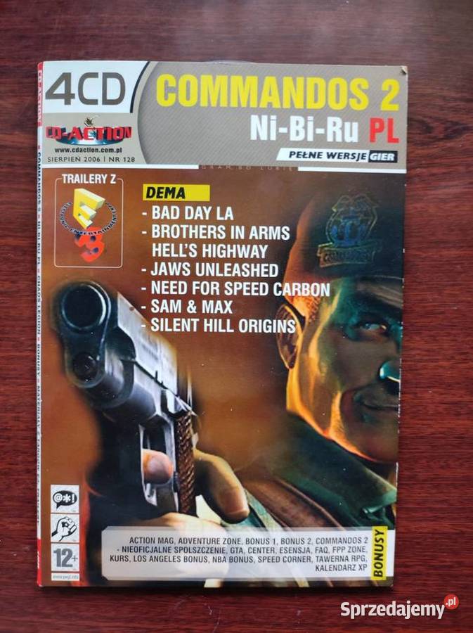 Commandos 2 Ludzie odwagi Chaos Legion 2006 gra strategiczne