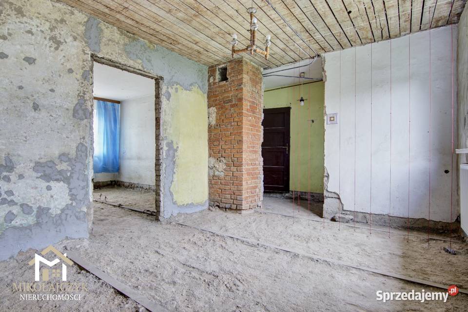 Pół domu dwa mieszkania Struga garaż ogródek Bartoszyce sprzedam