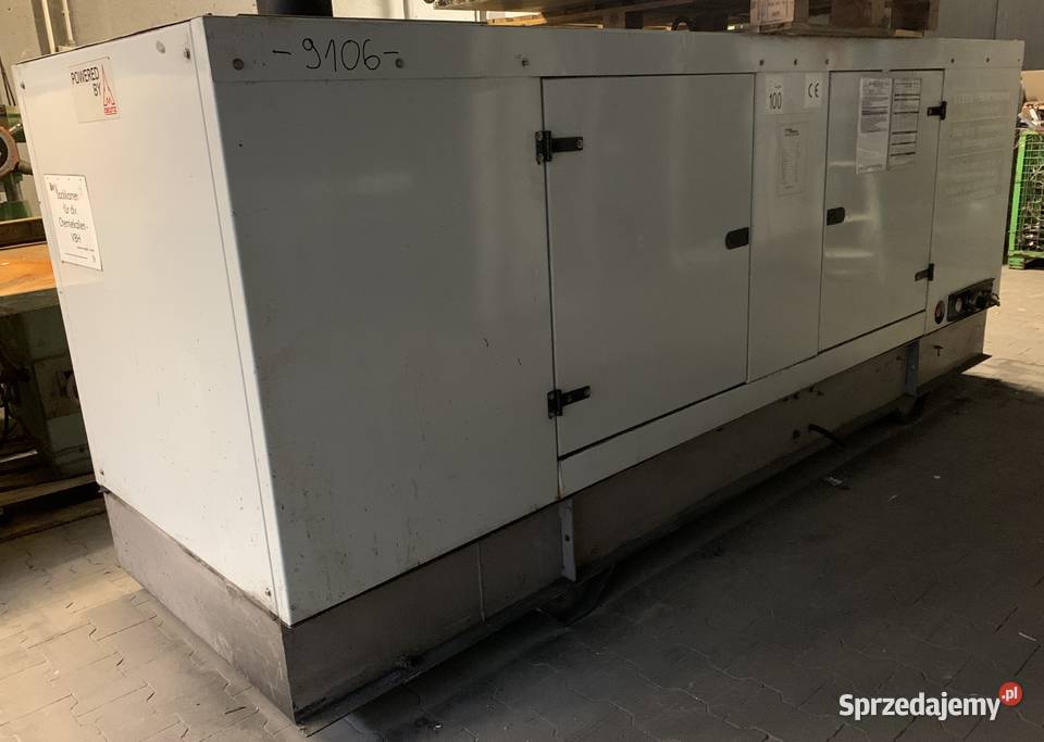 Agregat prądotwórczy KLEBS HARTMANN 146 kVA kujawsko-pomorskie Sadki sprzedam