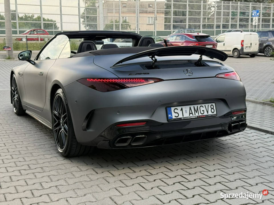 Mercedes SL 63 AMG Gwarancja 062029 Folia PPF czujnik parkowania Węgrzce