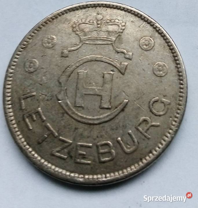 LUKSEMBURG1 FRANK1939 r Legionowo