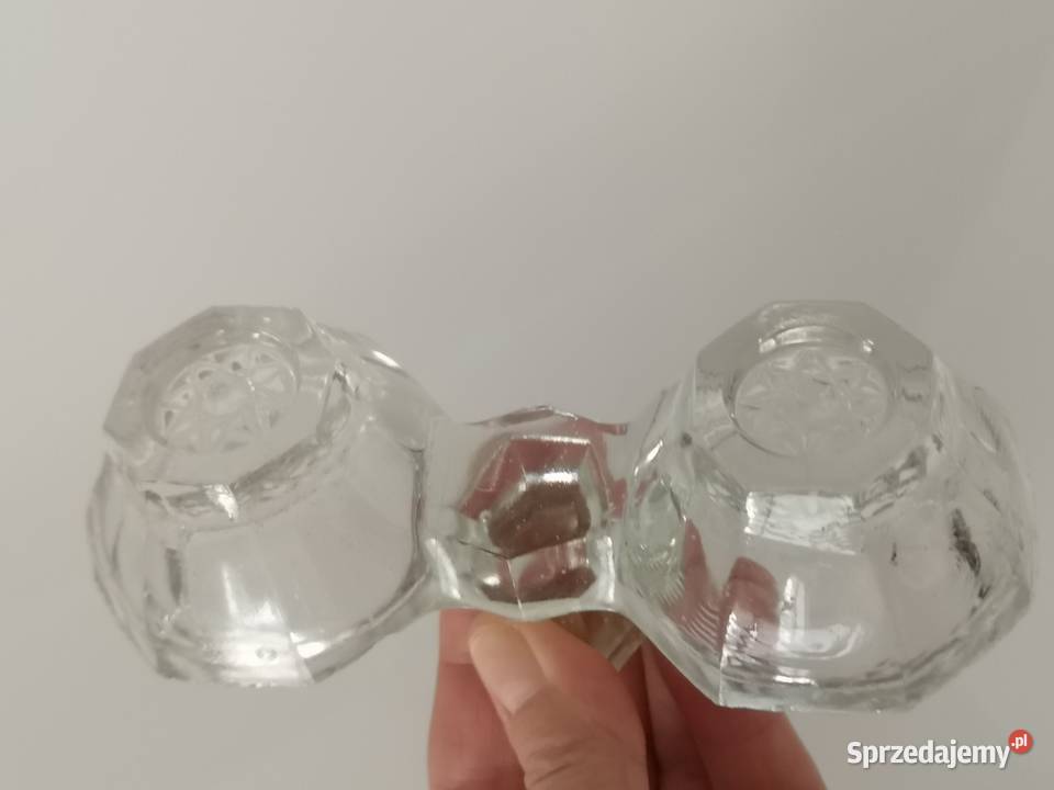 Przyprawnik szkło Art Deco Porcelana i szkło Toruń