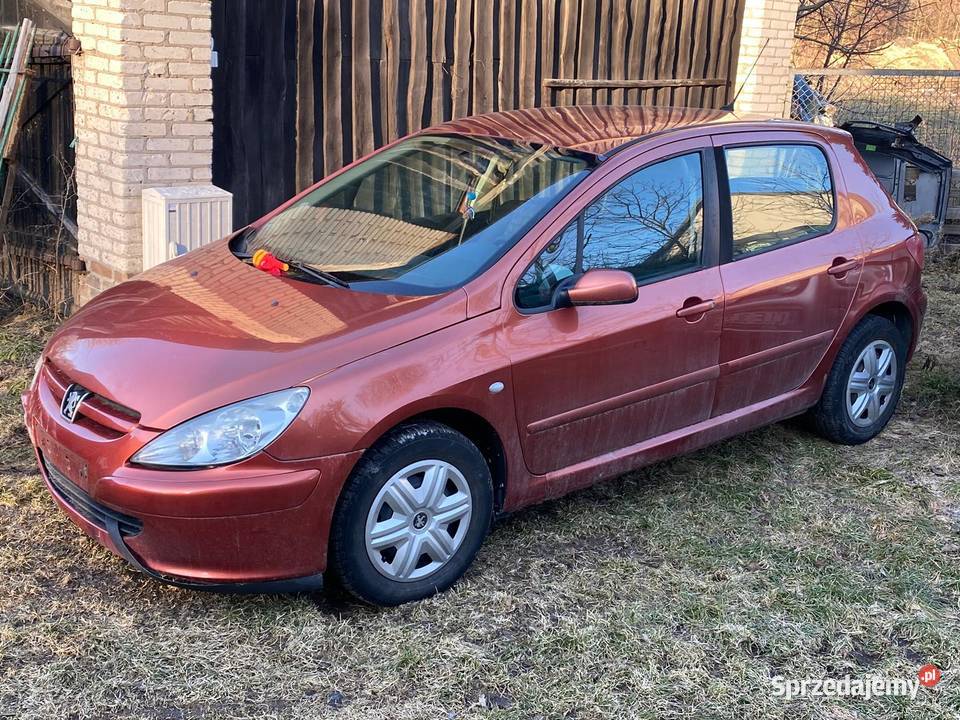 Peugeot 307 16 110 benzyna stłuczce 4/5