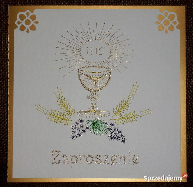 Zaproszenia na komunię Świdnik