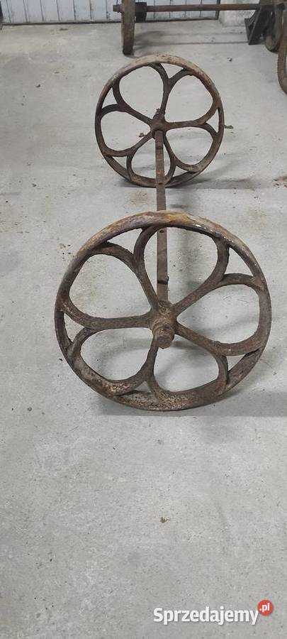 Stare koła żeliwne Andrzejewo