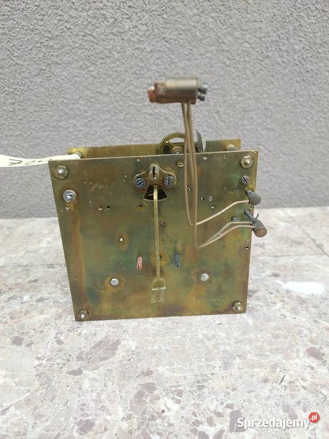 726 Mechanizm starego zegara ściennego Mauthe sprzedam