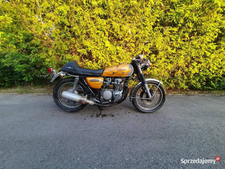 Honda 500 four 1973r klasyk zarejestrowana z OC mazowieckie Warszawa