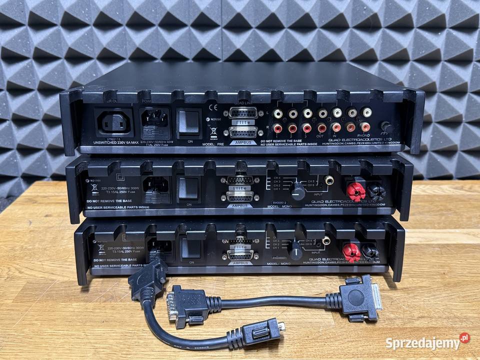 QUAD Elite PreAmp 2x QUAD Elite MONO Bielsko-Biała
