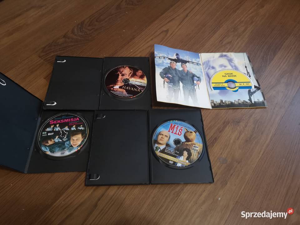 Filmy DVD Seksmisja Miś Wasabi Havana Skok Na DVD Skomielna Biała sprzedam