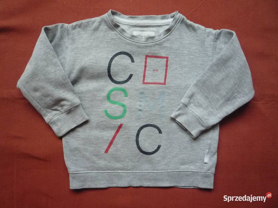 Reserved r 98 Bluza Ciepła bawełna jasno szara w zachodniopomorskie Szczecin sprzedam