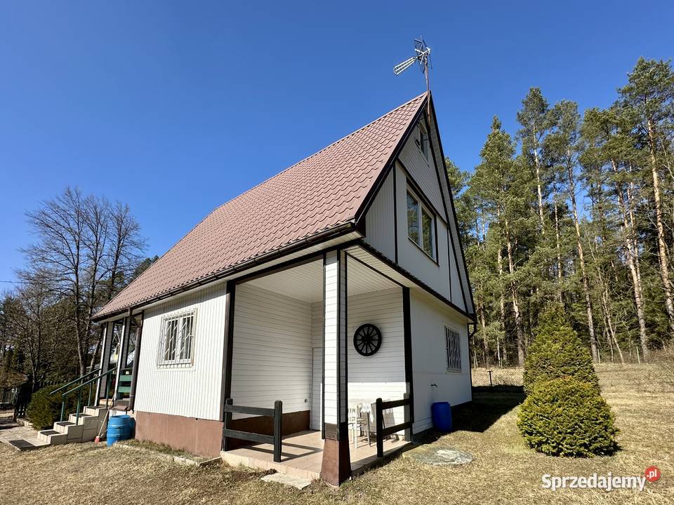 Supraśł gmina Cieliczanka domek w puszczy