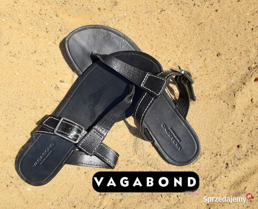 Vagabond klapki japonki skóra naturalna płaskie 24cm mazowieckie Warszawa