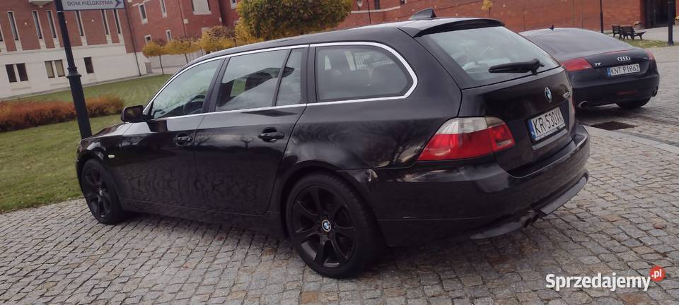 bmw 5 30d xdrive skóraokazja automatyczna BMW Kraków