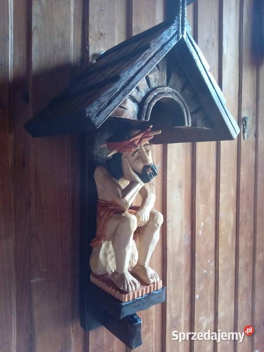 Kapliczka Chrystus frasobliwy Głogów Małopolski