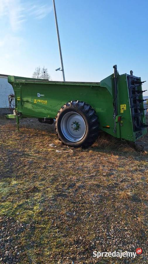 Rozrzutnik Pronar NV 1612 Metalfach Sipma Pronar Rozrzutniki obornika Bytów