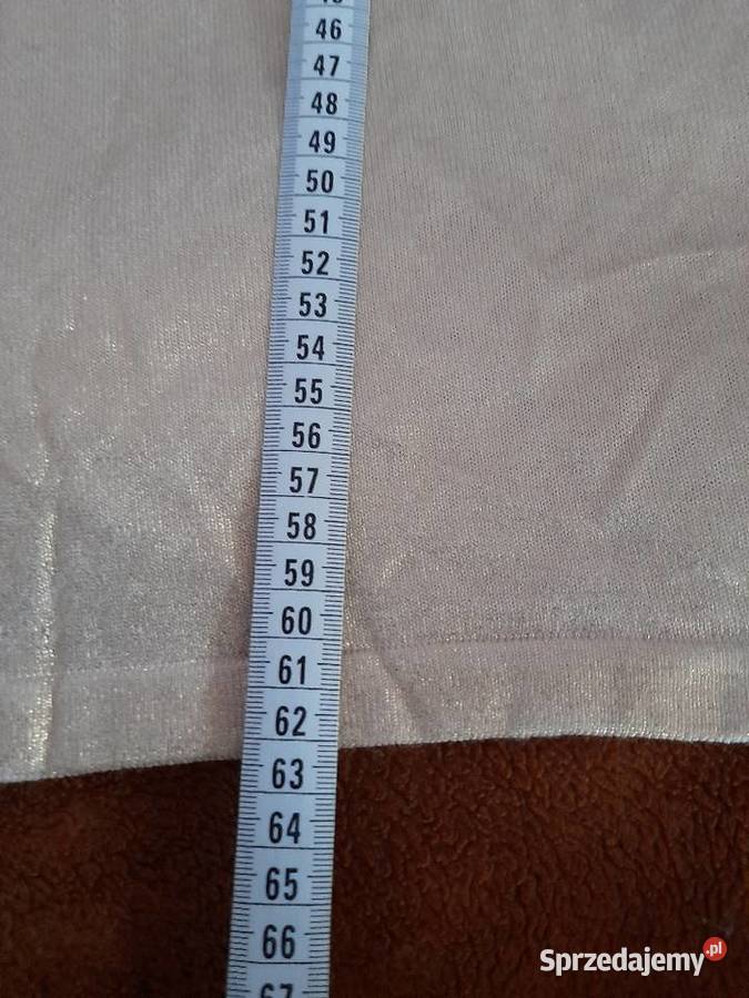 Bluzka Kolor złoty XXL