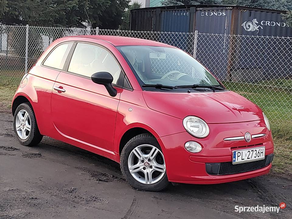 FIAT 500 09 BENZYNA Leszno sprzedam