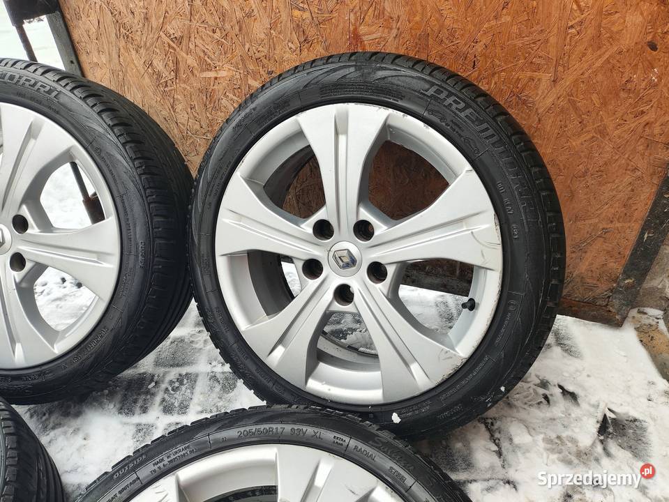 Koła alufelgi opony letnie Renault 20550R17 śląskie Niegowonice