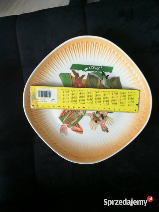 Sprzedam talerz duży Stryjeńska prl Porcelana i szkło Choszczno