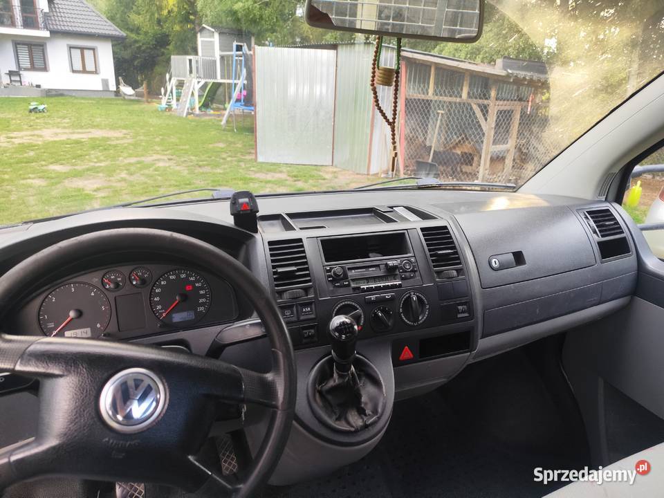 Transporter T5 25tdi skrzynia ładunkowa mazowieckie Sadowne sprzedam
