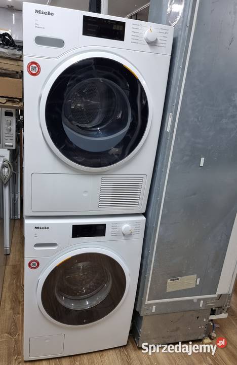 Zestaw AGD Miele Pralka WWD 120 WCS Suszarka TWD wolnostojące dolnośląskie Wrocław sprzedam