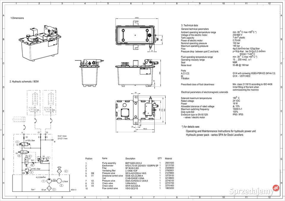 Zasilacz ArgoHytos 34157500 do rampy Klapa Wrocław