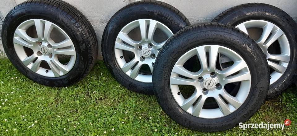 Koła aluminiowe GM z oponami letnimi 18565R15 w