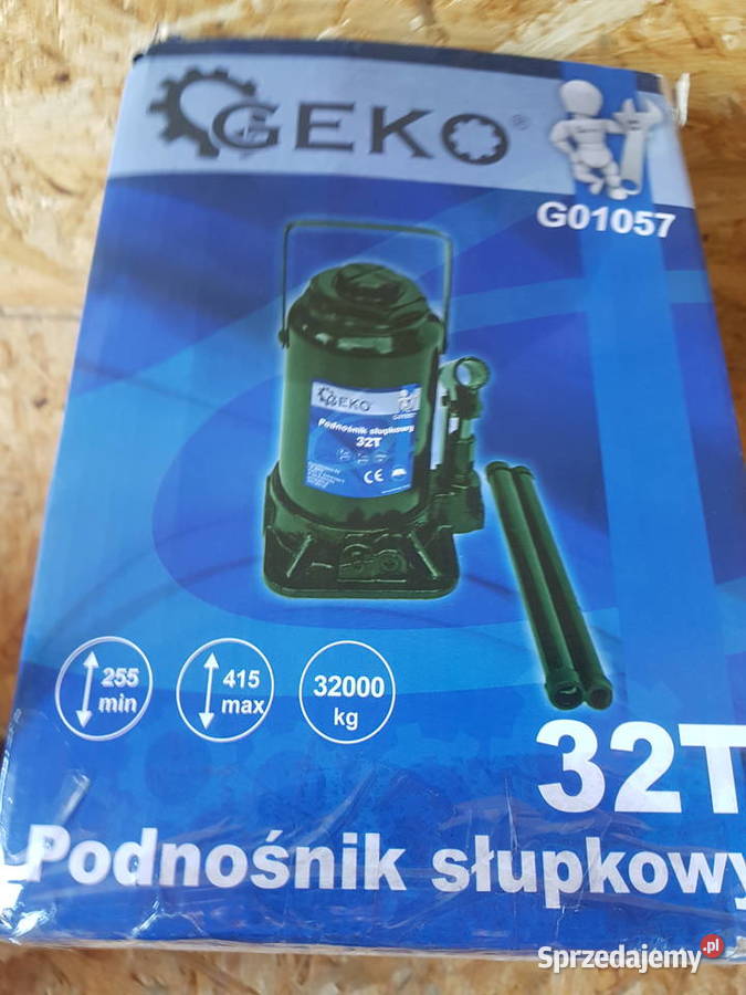 PODNOŚNIK HYDRAULICZNY BUTELKOWY SŁUPKOWY 32T Głogowa sprzedam